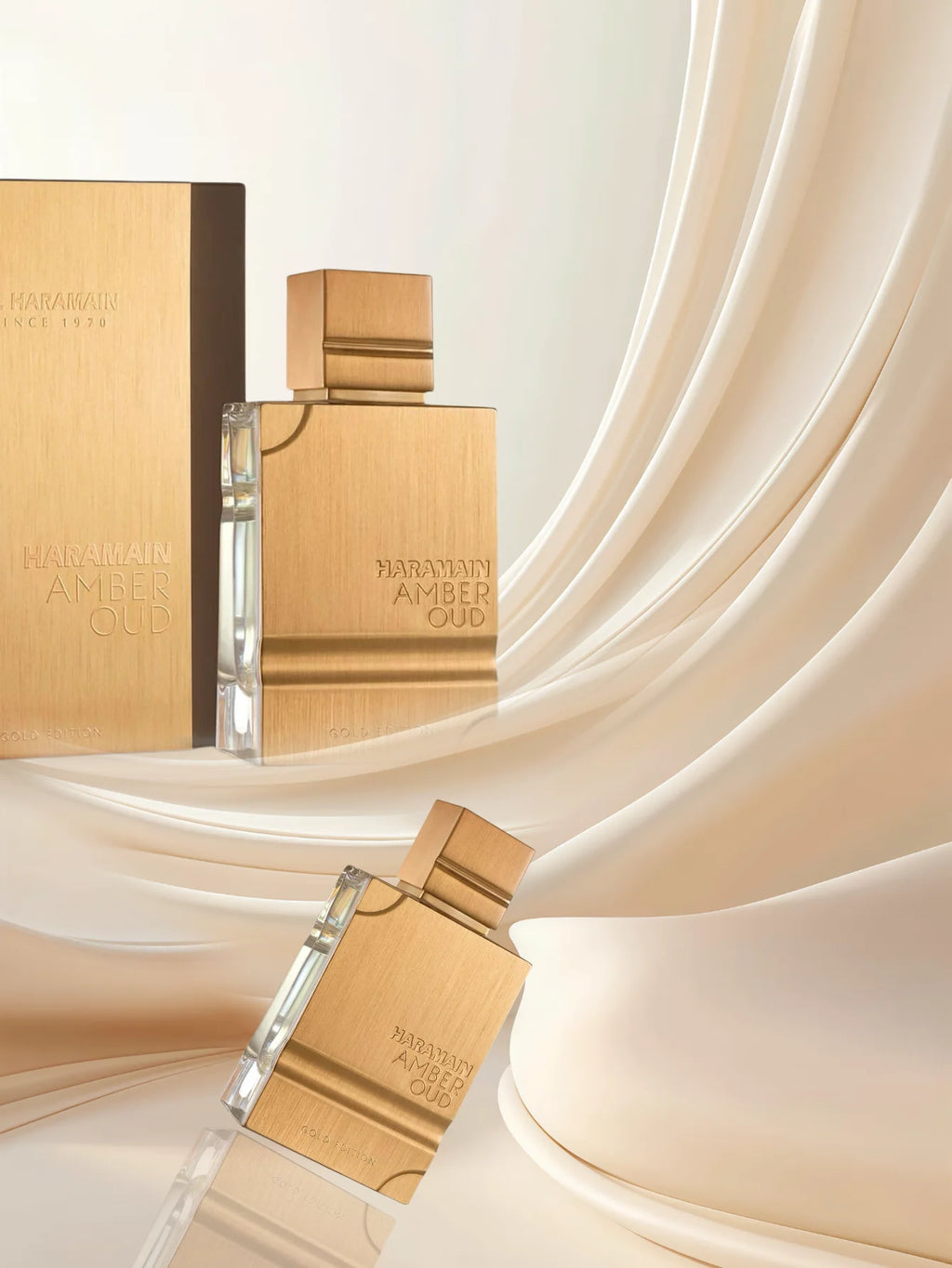 AL Haramain Amber Oud Gold edition, 1 Bottle (2 oz / 60 ml)，EDP– Warm & Sensual Fragrance with Sweet Vanilla & Woody Notes