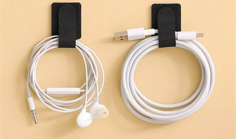 20/10/5PCS Releasable Cable Organizer Ties Mouse Earphones Wire Management Nylon Cable Ties Reusable Loop Hoop Tape Straps Tie