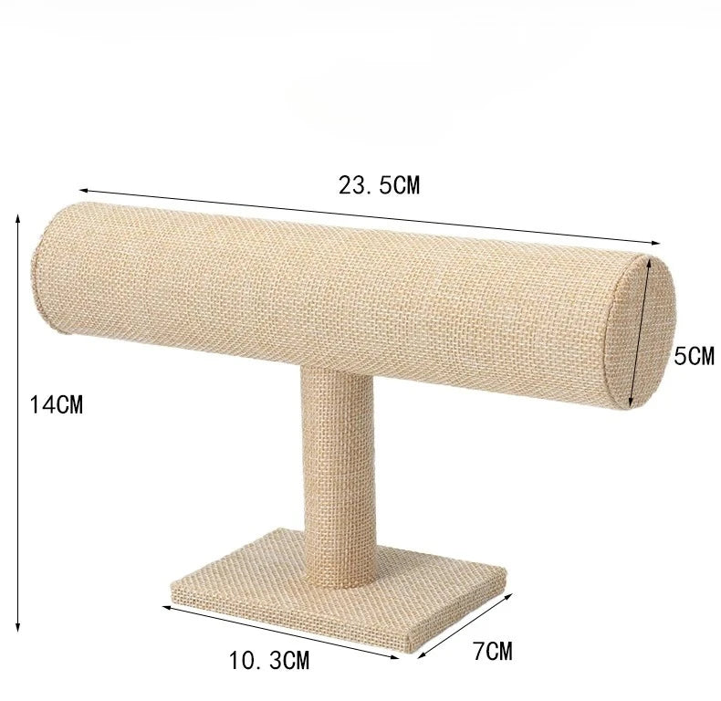 Cross-border Popular Jewelry Display Frame, Suede Bangle Frame, Display Props Shelf, Bangle Bracelet Hair Ring Display Props