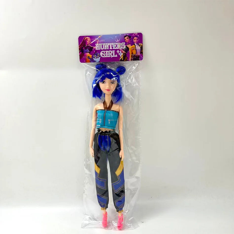 Kpop Demon Hunters Vinyl Figurines New K-POP Demon Slayer Miniatures Doll Lumimila Zoey Desktop Ornament Decoration Gifts