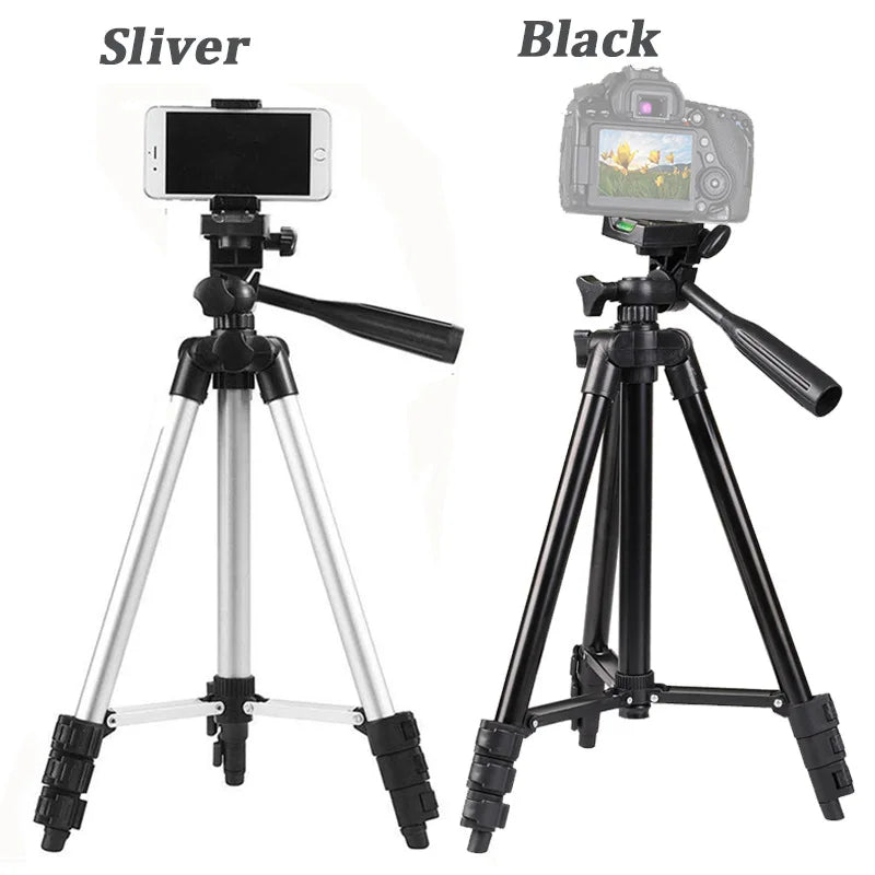 Portable Cellphone Tripod Stand for Selfie Mobile Phone Holder Tripie 3120 Smartphone Tripod with Flexible Legs Picture Taking