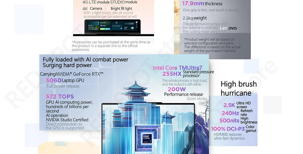 [Big sale]Lenovo Thinkbook16p 2025 U7 255HX/U9 275HX RTX5060 discrete graphics 16GB/32GB+1TB  2.5K 165Hz（Optional 240Hz）