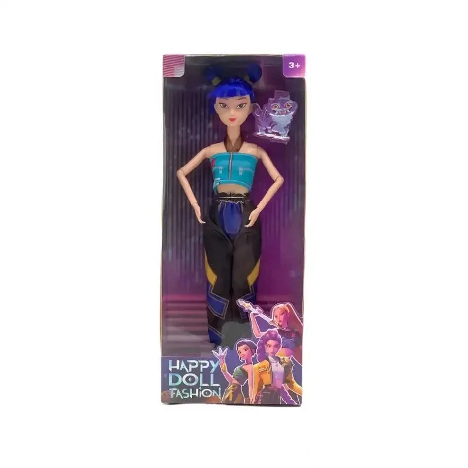 Kpop Demon Hunters Vinyl Figurines New K-POP Demon Slayer Miniatures Doll Lumimila Zoey Desktop Ornament Decoration Gifts
