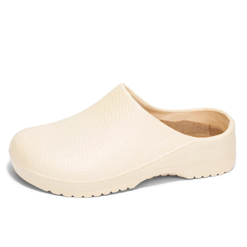 Chef shoes unisex four season fashion waterproof anti slip hotel kitchen work shoes casual comfortable soft soled walking shoes