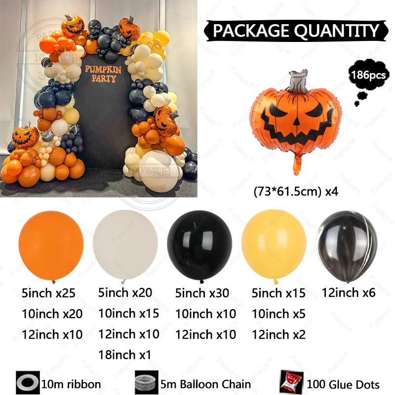 Halloween Balloon Arch Set Perfect Halloween Birthday Parties Day of The Dead Celebrations and Bachelorette Party Decorations