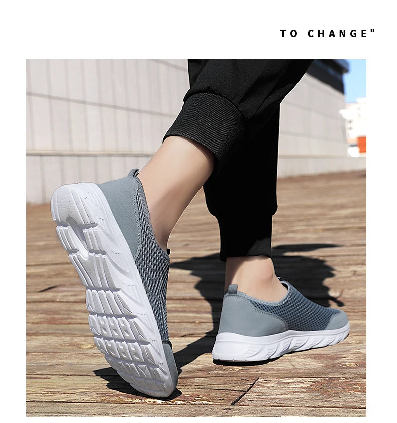 YRZL New Running Shoes for Men Breathable Sports Shoes Light Weight Fashion Summer Breathable Sneakers for Men Plus Size 39-46