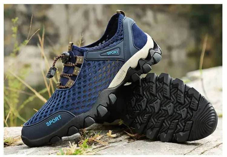 Wading Barefoot Sneakers Breathable Sneakers Men Shoes Fashion Shoes For Men Climbing Hiking Shoes Men Outdoor Beach