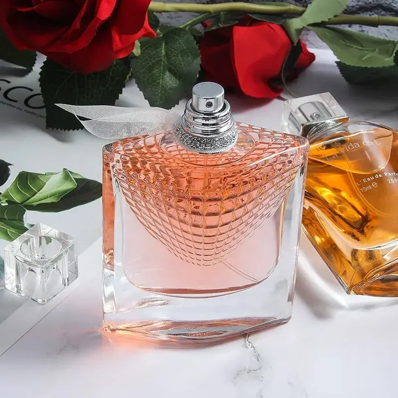 New Perfumes Original 75ml Women Perfume True Love Rose Fragrance Lasting Perfume Fresh Natural Romantic Temperament Perfume