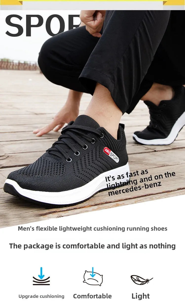Men'S Summer Sneakers Comfortable And Lightweight Man Shoes Free Shiping Shoe Lazy Flat Bottomed Person Casual Sneakers