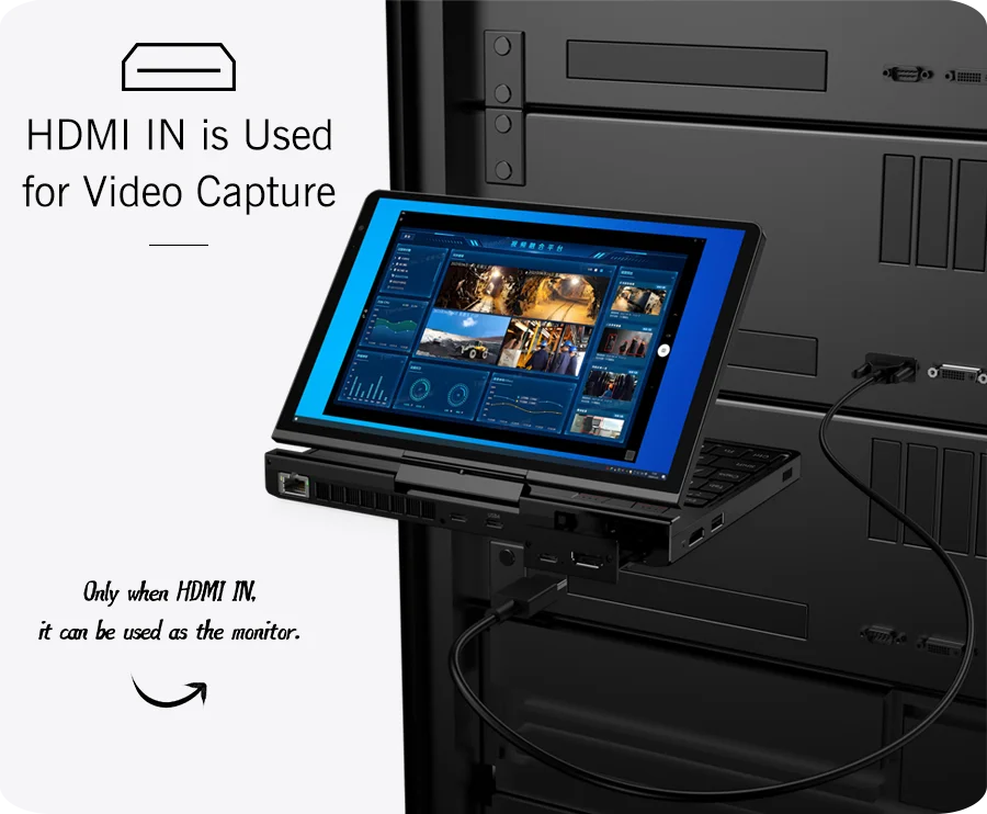 New 2025 version! GPD Pocket 4 8.8-inch AMD Ryzen AI 9 HX 370/8840U 64GB RAM 2TB NVMe Mini Laptop Computer for business