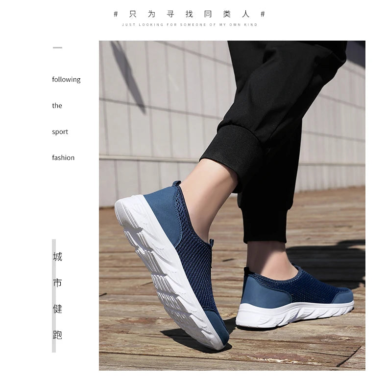YRZL New Running Shoes for Men Breathable Sports Shoes Light Weight Fashion Summer Breathable Sneakers for Men Plus Size 39-46