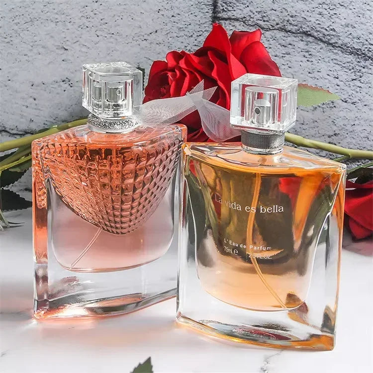 New Perfumes Original 75ml Women Perfume True Love Rose Fragrance Lasting Perfume Fresh Natural Romantic Temperament Perfume