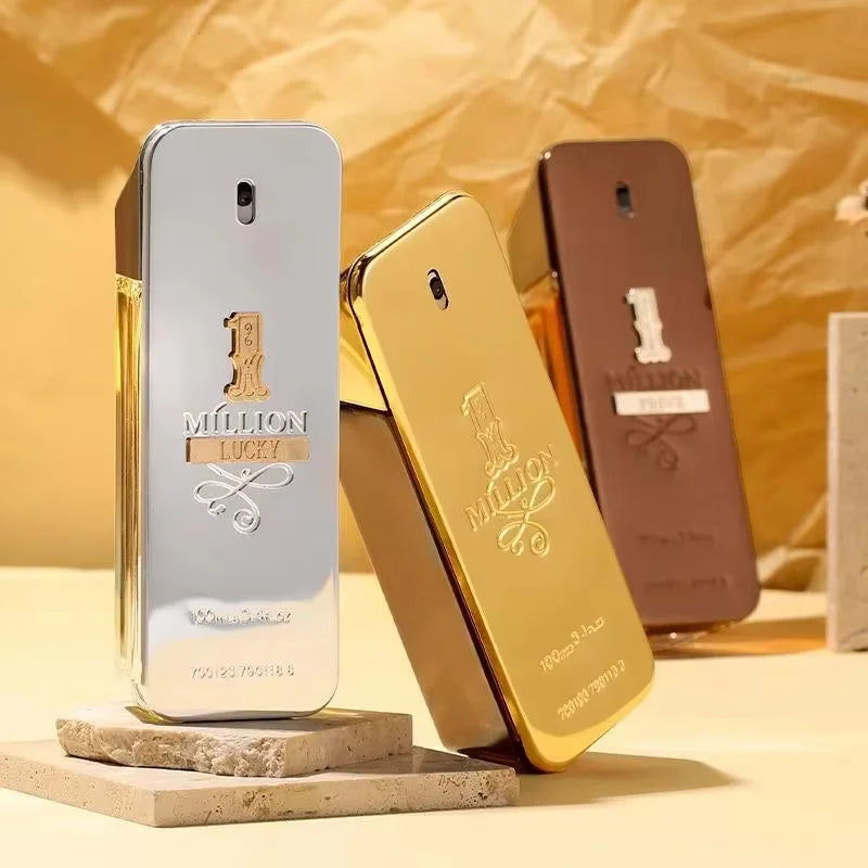100ml Original Million Gold Rabanne Man's Perfume Luxury Arab Cologne Pheromone Parfumes Spray Lattafa Lasting Fragrance Gift
