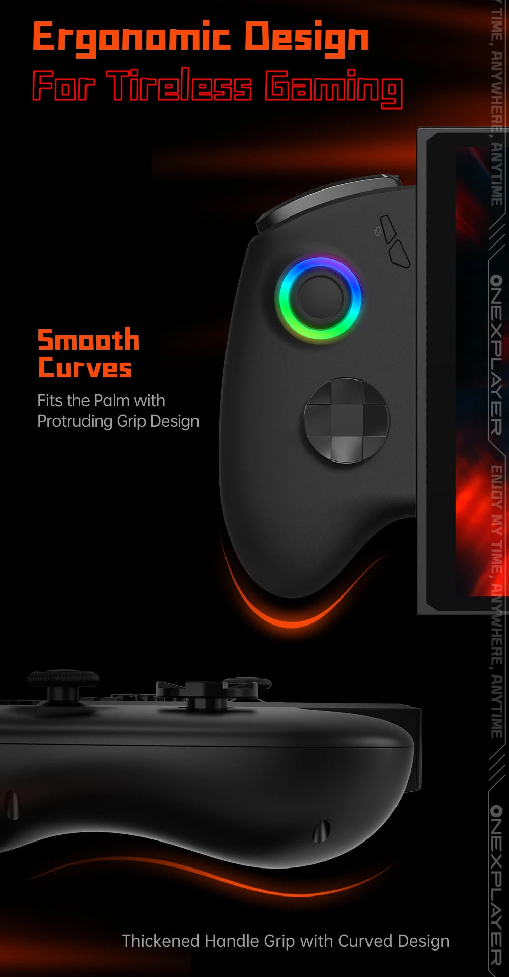 OneXPlayer X1 mini AMD R7-8840U PC Game Console 3 IN 1 Laptop Tablet 8.8 Inch LTPS Touch Screen Computer Detachable Controller