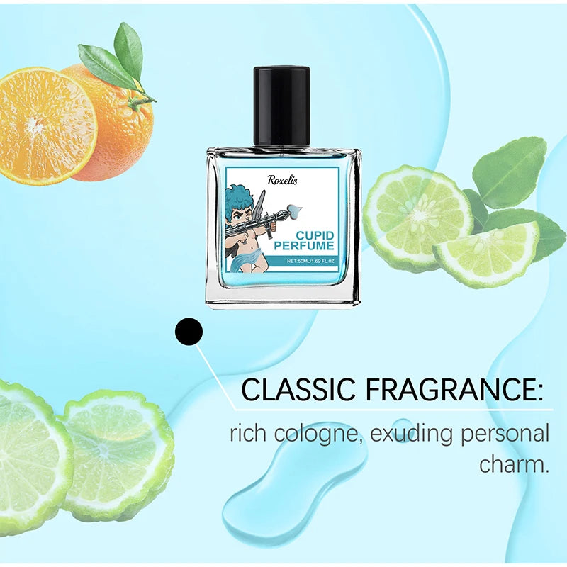 Cupid Hypnosis Cologne Perfume Pheromone Fragrance Spray of Man to Attract Women Flirting Scent Female Dating Angel Body Mist