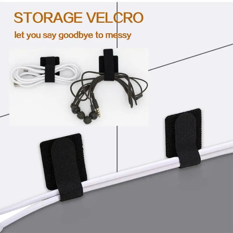 20/10/5PCS Releasable Cable Organizer Ties Mouse Earphones Wire Management Nylon Cable Ties Reusable Loop Hoop Tape Straps Tie