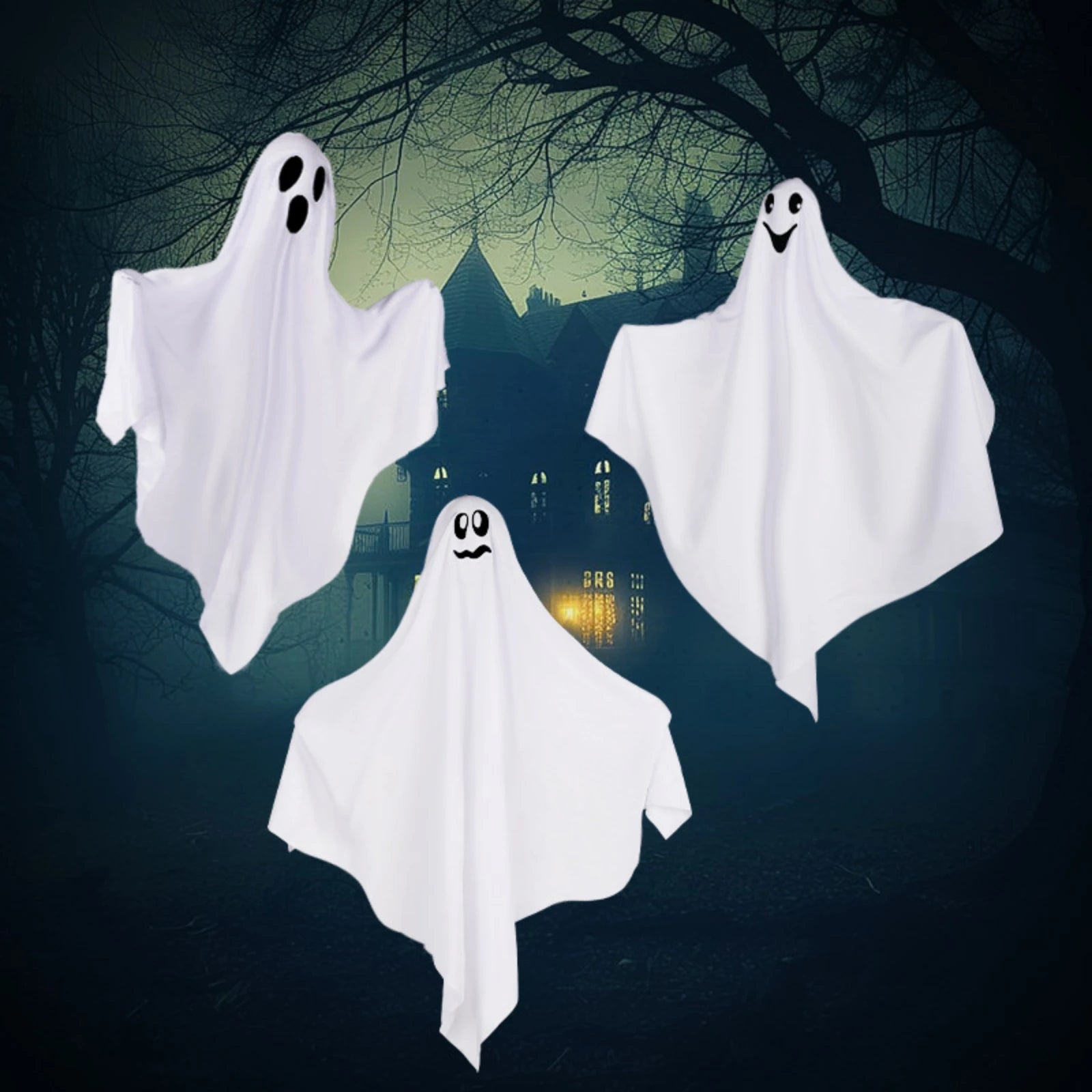 Halloween Horror Atmosphere Decorates The Courtyard Porch Multiple Expressions Indoors And Outdoors Decoration Holiday Gift