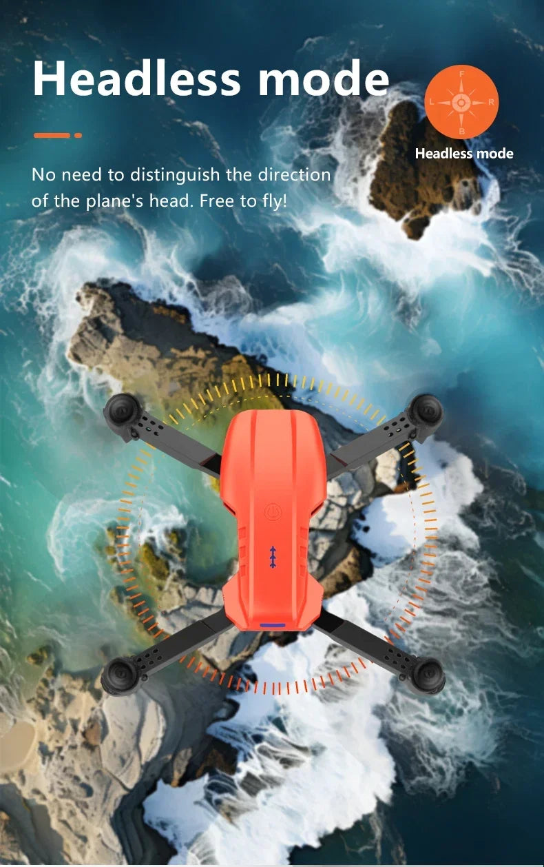 Foldable Mini E99Pro RC Helicopter with 5G WiFi FPV 4K Dual HD Camera Height Hold Wide Angle Professional Drone