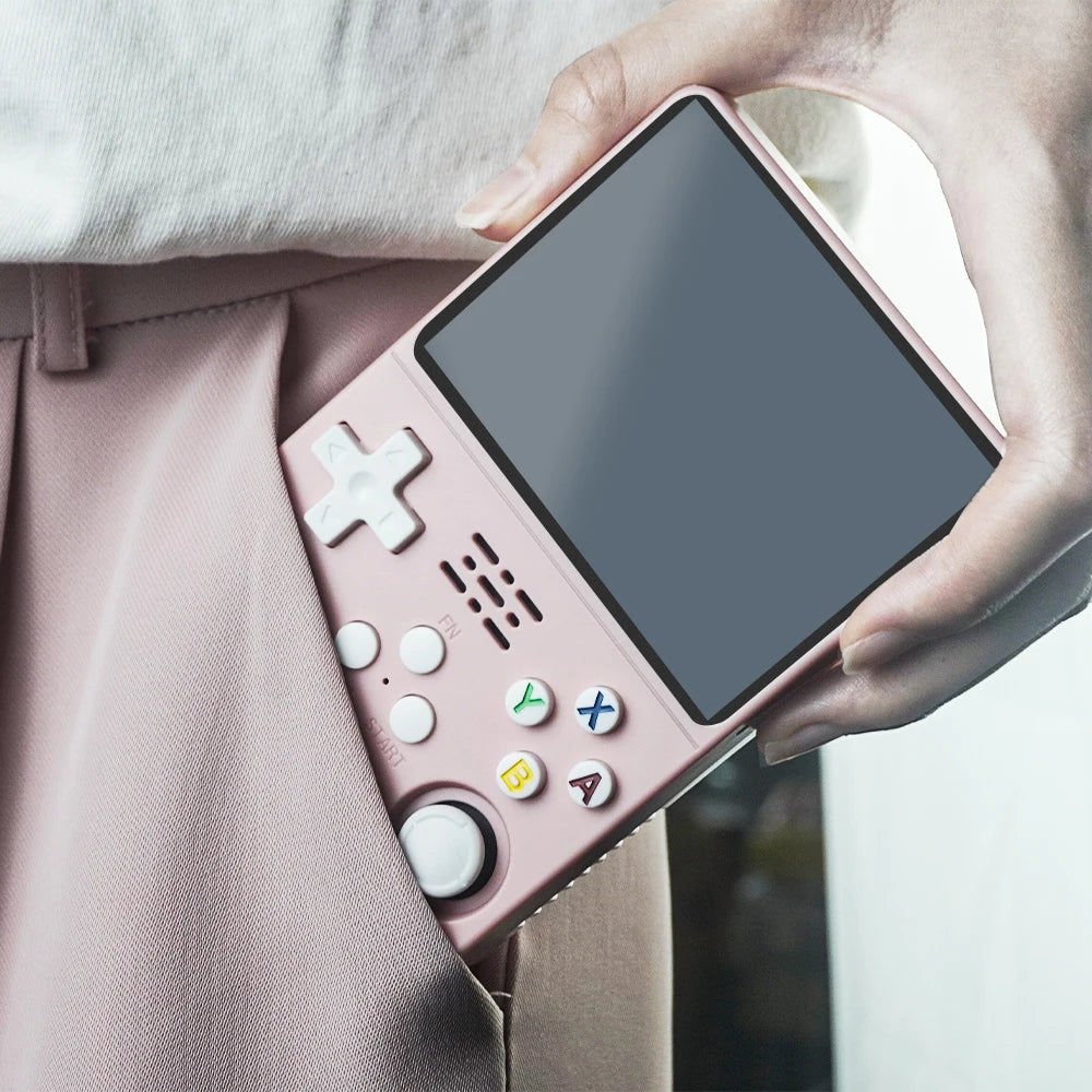 R36S Handheld Game Console 3.5Inch IPS Screen 128G Classic Retro Games Consoles Arkos System Portable Pocket Video Game Player