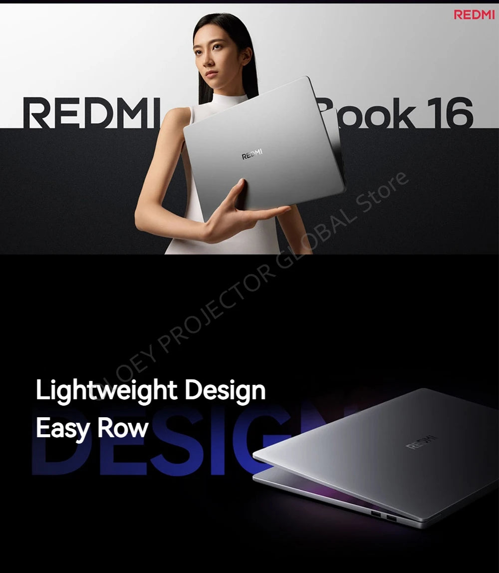 REDMI BOOK 16 2025 intel Core 5 210H Processor 16GB RAM 512G/1TB SSD 16inch FHD 60Hz Screen