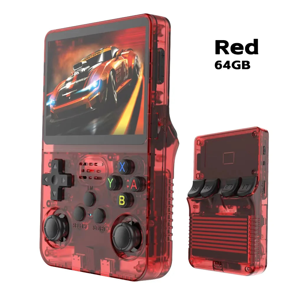 R36S Retro Handheld Video Game Console Single Card Consolas Classic Open Source Arkos System Games Players 3.5Inch IPS Screen