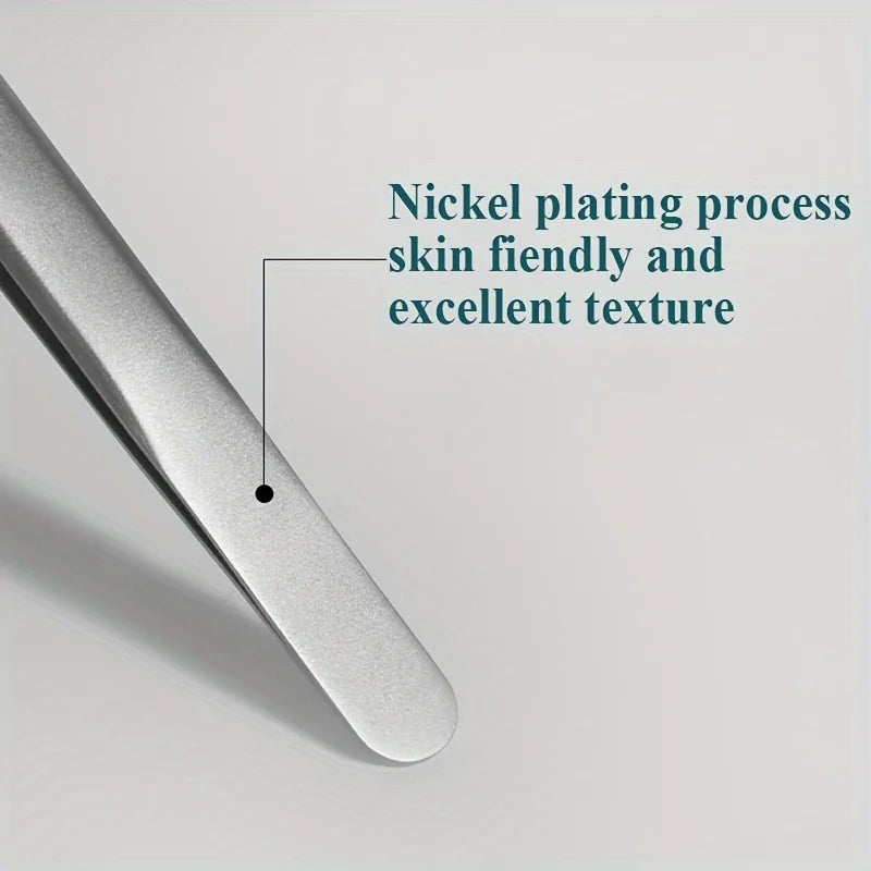 Easy-To-Use Stainless Steel Acne Extractor Set - Hypoallergenic Beauty Tweezers For Clear Skin, Perfect For Beginners