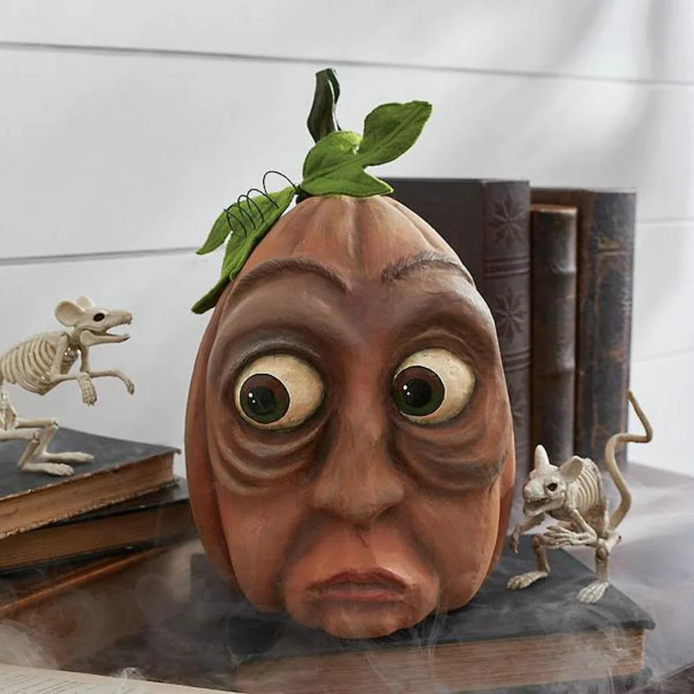 Halloween atmosphere outdoor decoration props Ghost party pumpkin head courtyard venue decoration Indoor garden parts