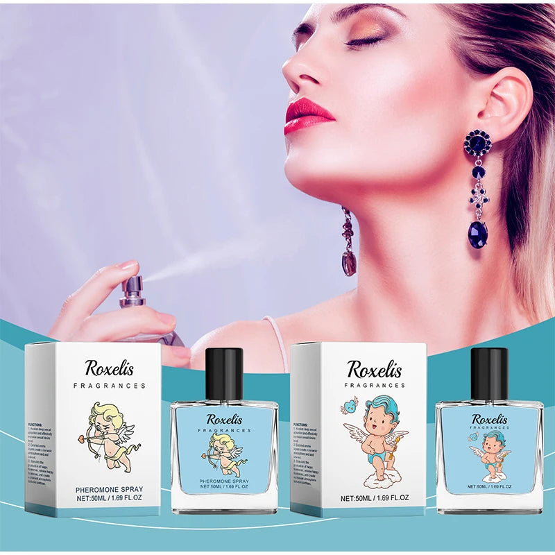 Cupid Hypnosis Cologne Perfume Pheromone Fragrance Spray of Man to Attract Women Flirting Scent Female Dating Angel Body Mist