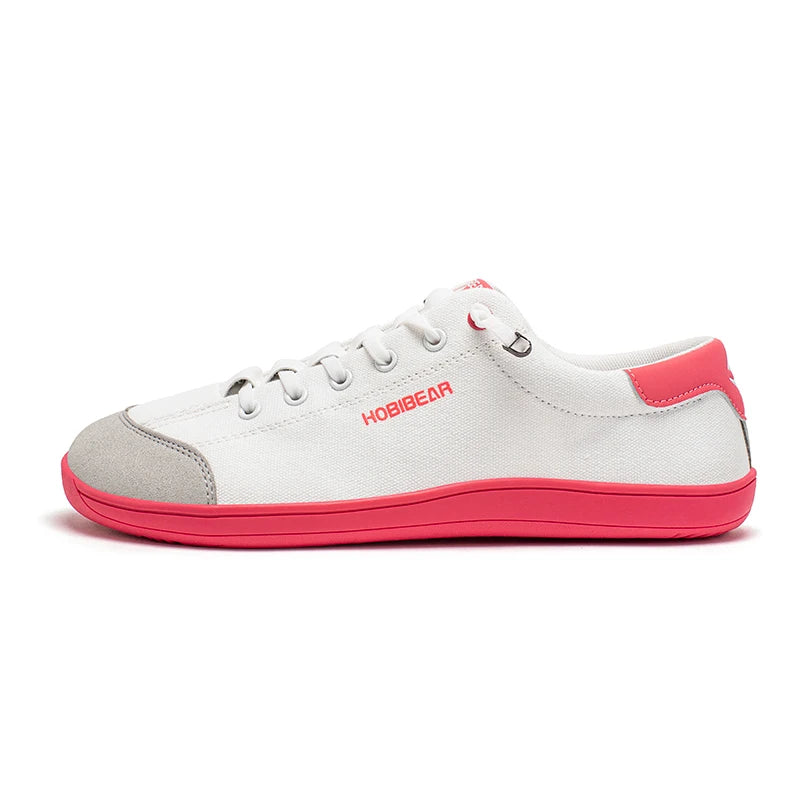 HOBIBEAR Womens Mens Barefoot Shoes | Zero Drop | Wide Toe Casual Canvas Sneakers Minimalist Walking Shoes