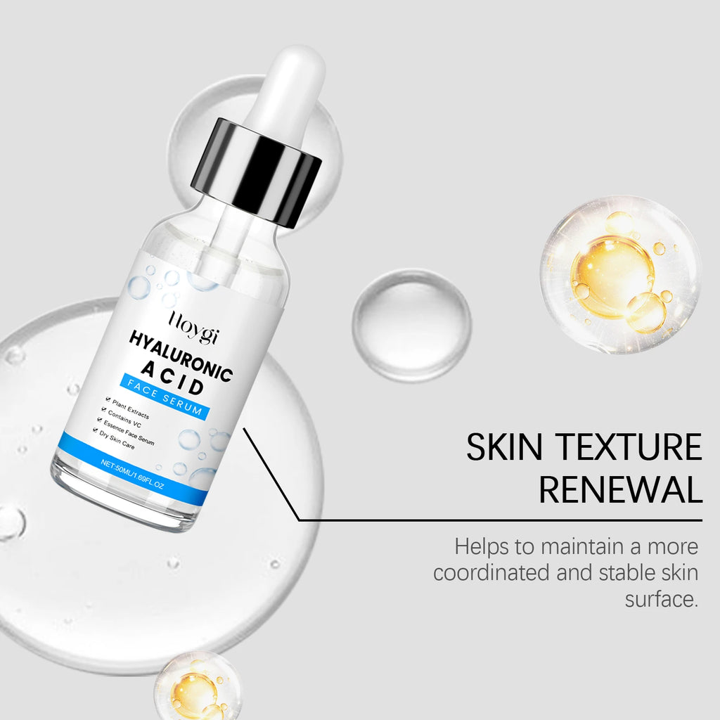 Hyaluronic Acid Serum 50ml Anti Aging Face Serum With Centella Asiatica Deep Hydration For Glowing Skin For Fine Lines Wrinkles