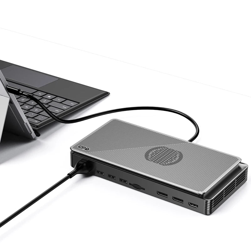 2025 Latest GPD G1 Graphics Card Expansion Dock USB 3.2 Type A SD 4.0 HDMI Compatible SD 4.0 Card Reader DisplayPort 1.4a
