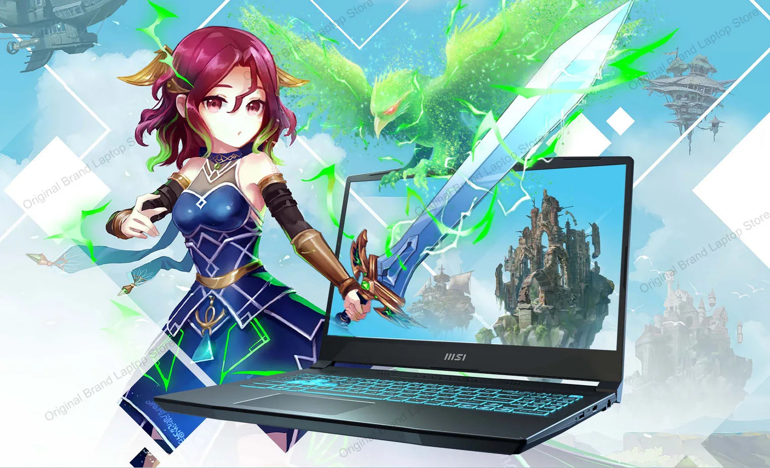 2024 MSI Bravo 15 Gaming Laptop 15.6 Inch FHD 144Hz IPS Screen Netbook AMD Ryzen R9-7940HS 16GB 1TB RTX4060 Gaming Computer PC