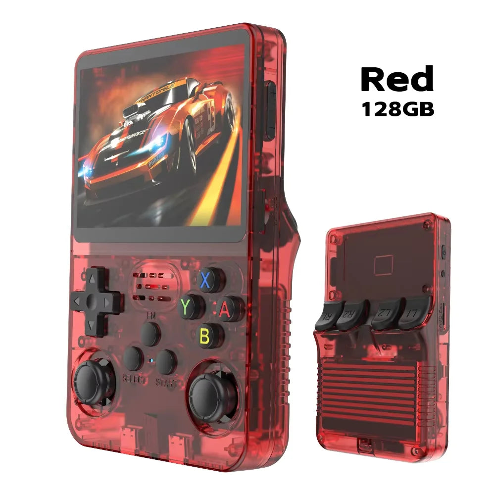 R36S Retro Handheld Video Game Console Single Card Consolas Classic Open Source Arkos System Games Players 3.5Inch IPS Screen