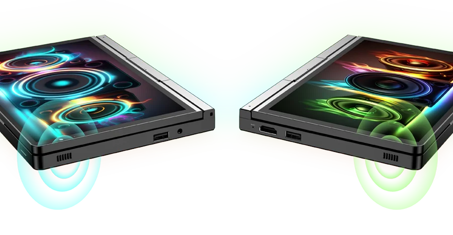 New 2025 version! GPD Pocket 4 8.8-inch AMD Ryzen AI 9 HX 370/8840U 64GB RAM 2TB NVMe Mini Laptop Computer for business
