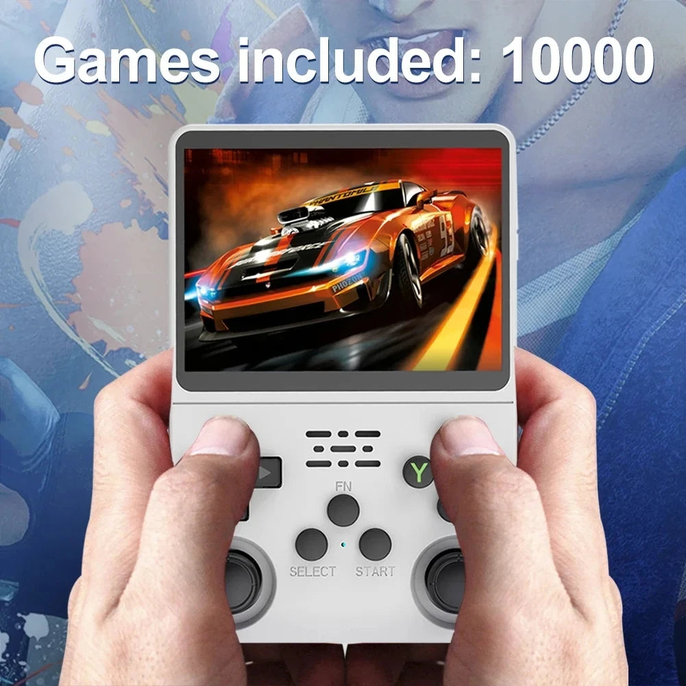 R36S Retro Handheld Video Game Console Linux System 3.5 Inch IPS Multiple colors are available Screen Portable Player 64GB Games