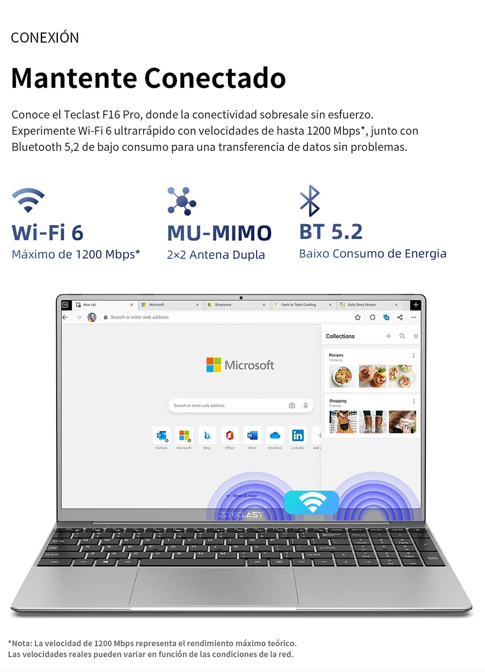 【New】Teclast F16Pro Laptop 15.6 Inch 1920X1080, 12Gb / 16Gb Ram, 256Gb / 512Gb Rom, Backlit Keyboard, for Intel N95, Mini-Hdmi
