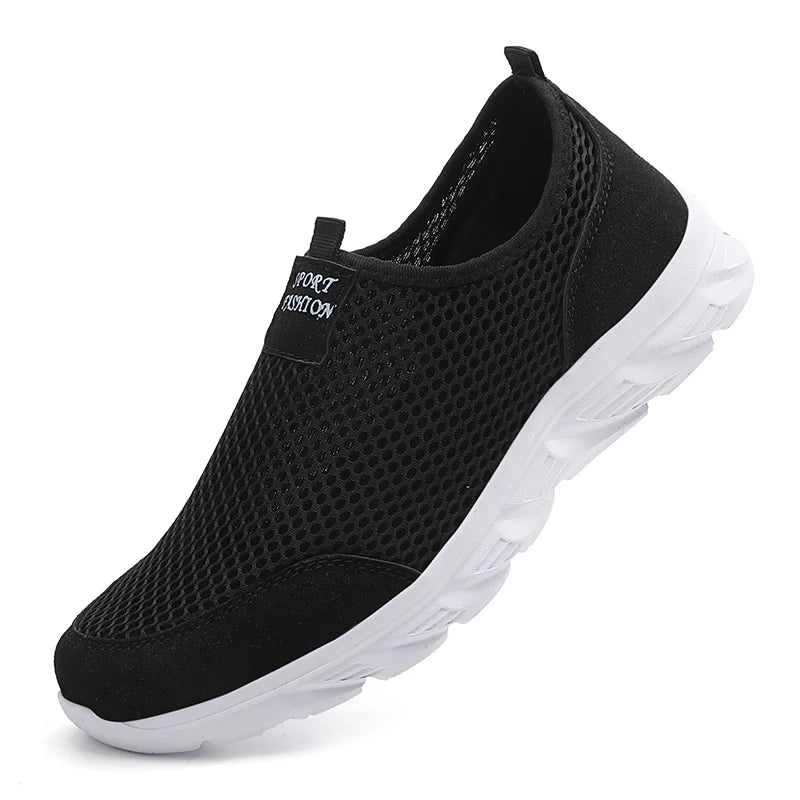 YRZL New Running Shoes for Men Breathable Sports Shoes Light Weight Fashion Summer Breathable Sneakers for Men Plus Size 39-46