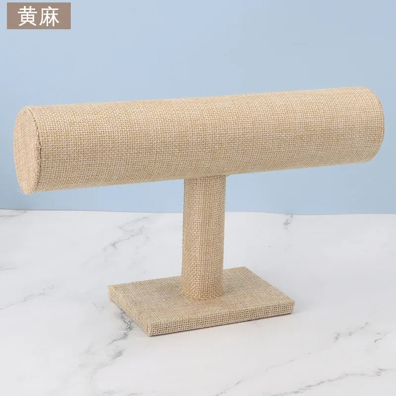 Cross-border Popular Jewelry Display Frame, Suede Bangle Frame, Display Props Shelf, Bangle Bracelet Hair Ring Display Props