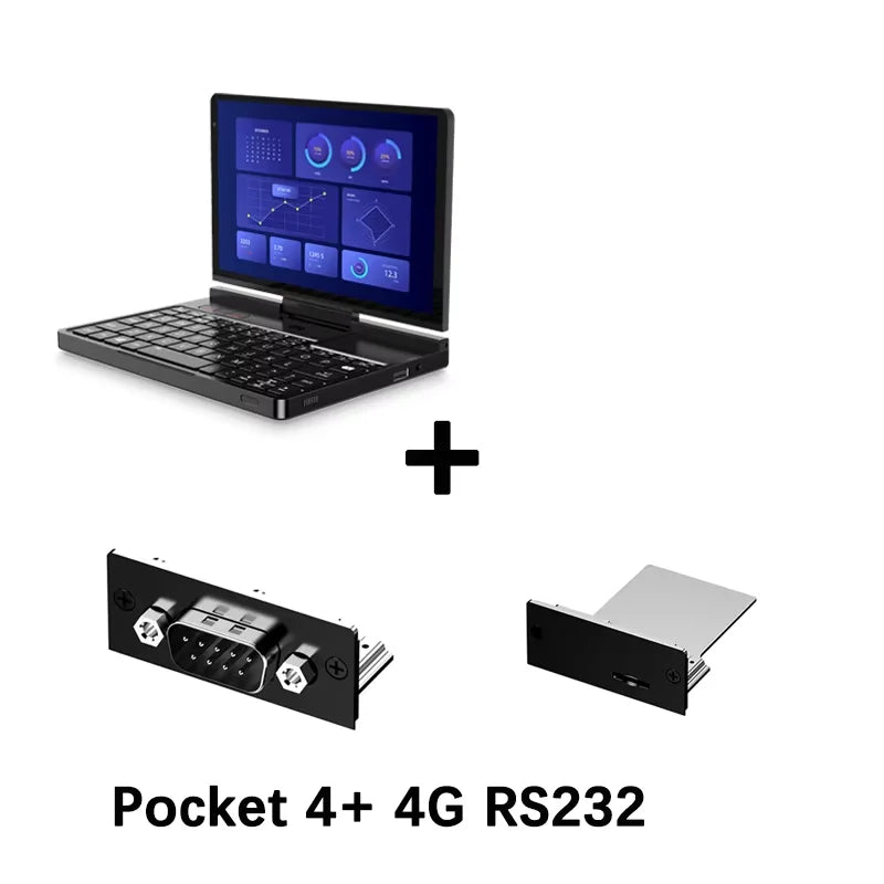 New 2025 version! GPD Pocket 4 8.8-inch AMD Ryzen AI 9 HX 370/8840U 64GB RAM 2TB NVMe Mini Laptop Computer for business