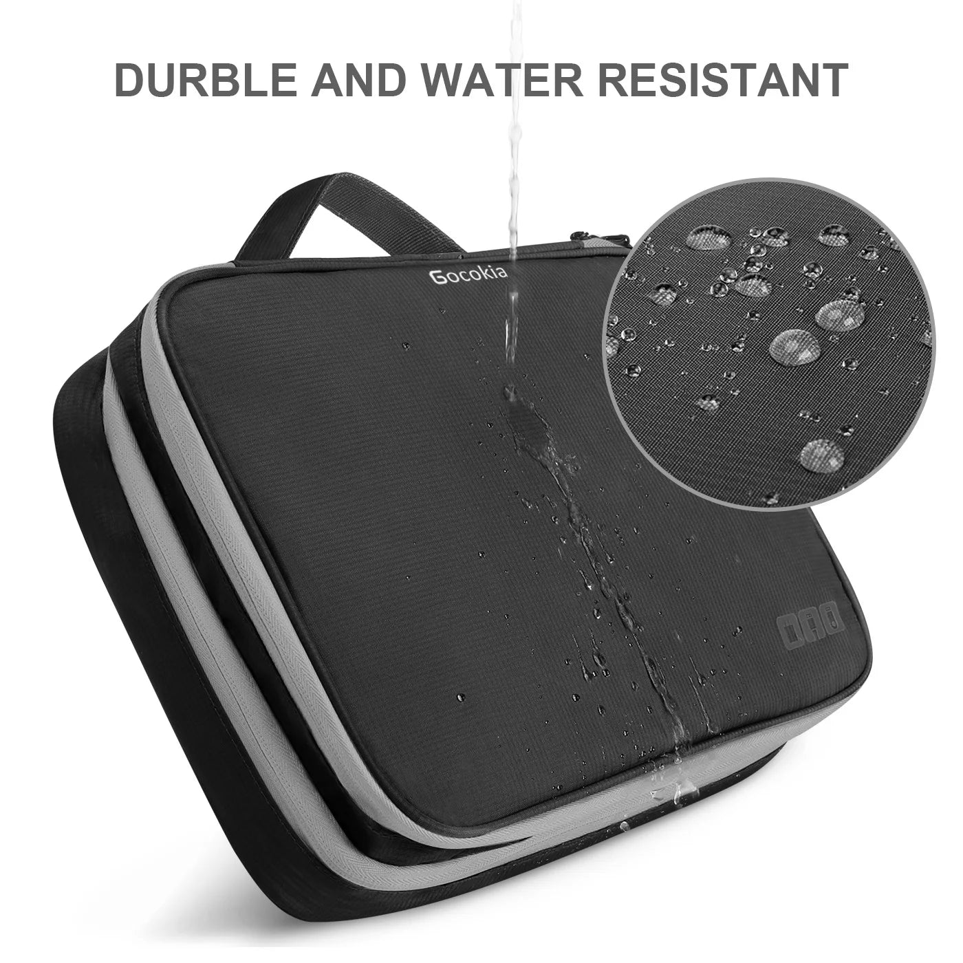 Clearance_Portable Electronic Accessories Travel case,Cable Organizer Bag Gadget Carry Bag for iPad,Cables,Power,USB Flash Drive