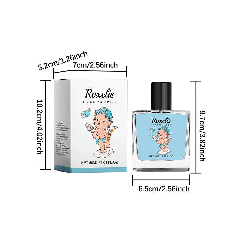Cupid Hypnosis Cologne Perfume Pheromone Fragrance Spray of Man to Attract Women Flirting Scent Female Dating Angel Body Mist