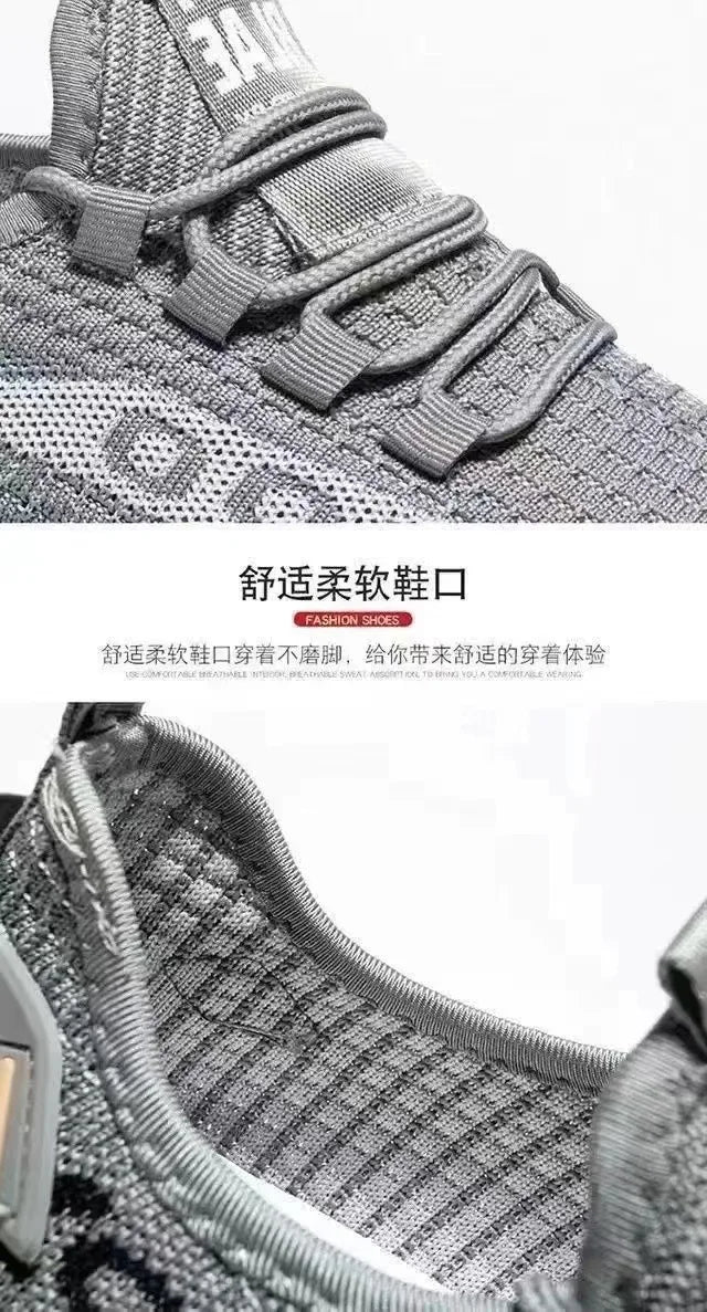 2025 Soft Soled Spring and Autumn Old Cloth Shoes Breathable Mesh Shoes Non-slip Wear-resistant Casual Low-top Shoes Work Shoes