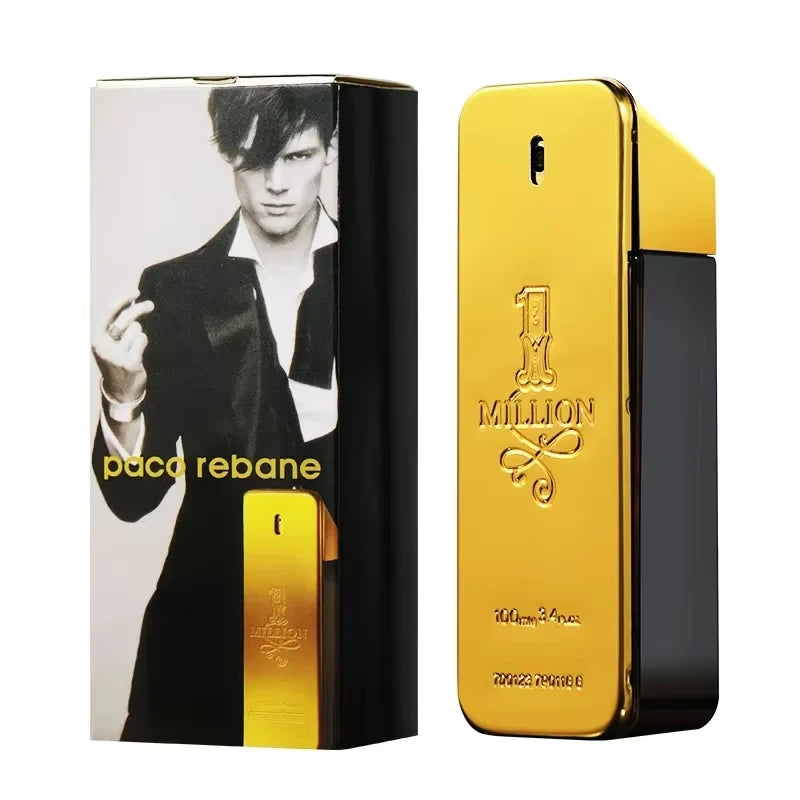 100ml Original Million Gold Rabanne Man's Perfume Luxury Arab Cologne Pheromone Parfumes Spray Lattafa Lasting Fragrance Gift