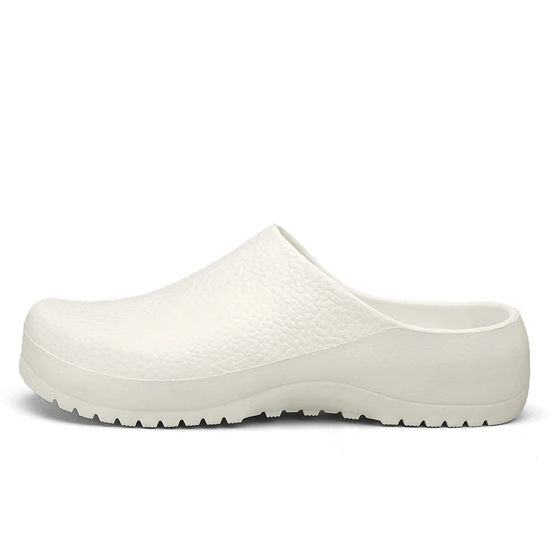 Men Slippers Couples Garden Clog Women Water Proof Chef Shoe Comfortable Sandal Slippers For Pet Workers Outdoor Fishing Shoes