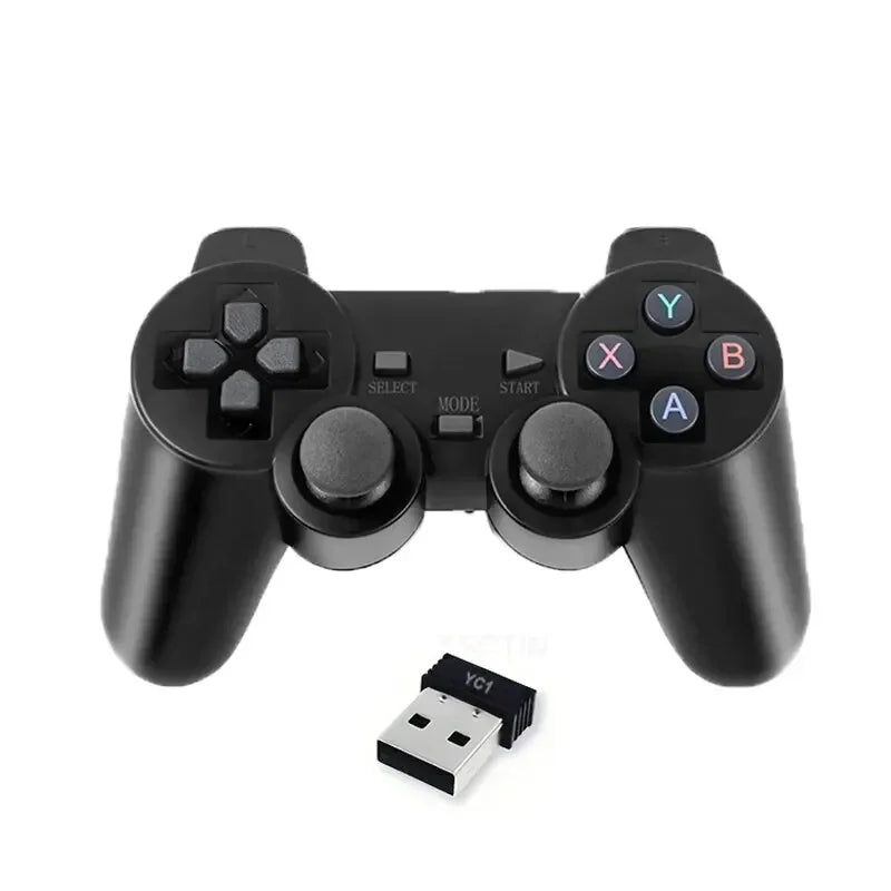 2.4GHz Wireless Gamepad for PC/Android TV - Game Controller Compatible with M8, GD10, and X2 Video Game Consoles