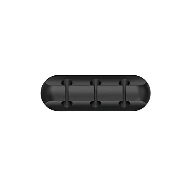 Cable Cord Wire Organizer Silicone USB Cable Winder Management Clips Self Adhesive for Mouse Keyboard Headset For iPhone Huawei