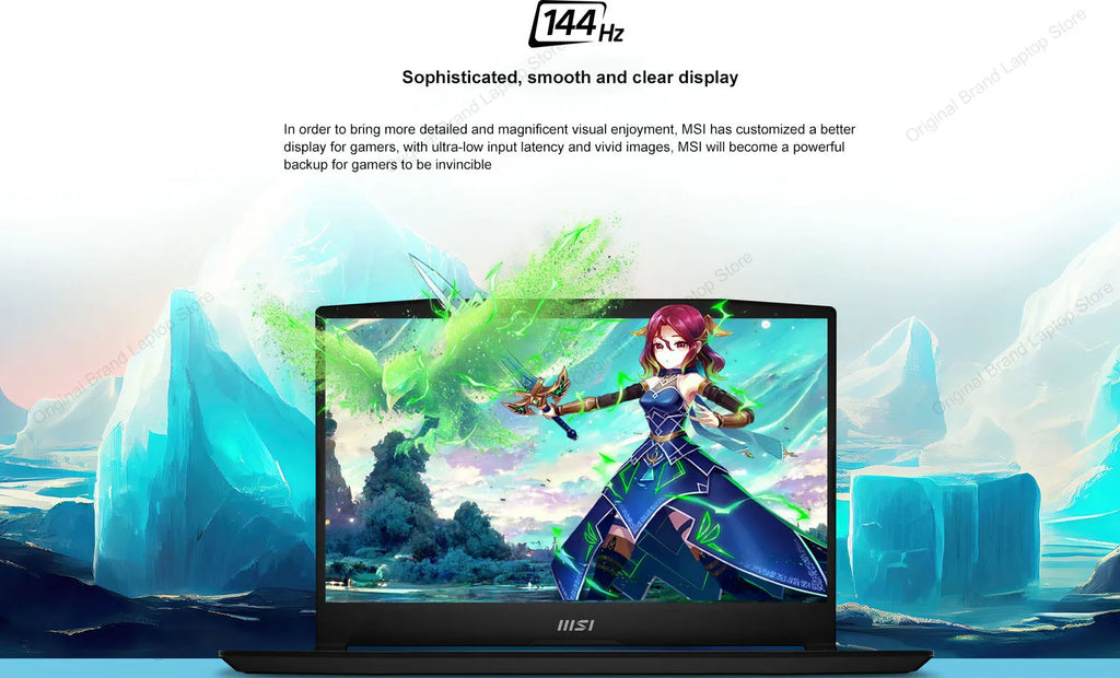 2024 MSI Bravo 15 Gaming Laptop 15.6 Inch FHD 144Hz IPS Screen Netbook AMD Ryzen R9-7940HS 16GB 1TB RTX4060 Gaming Computer PC