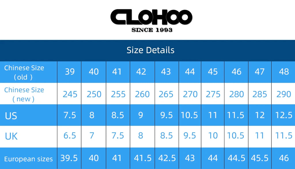 CLOHOO Men's Sandals Handmade Thick Bottom Rubber Breathable Casual Slip-On Beach Shoes Leather Upgraded Version