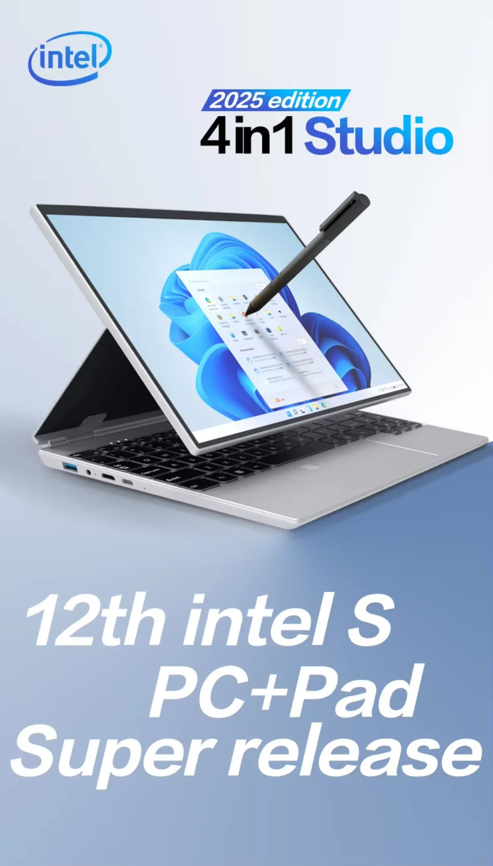 14-inch IPS touch screen computer tablet laptop N95 office business notebook 16G RAM 128G - 1TB SSD RGB WINDOWS 11 Touch ID