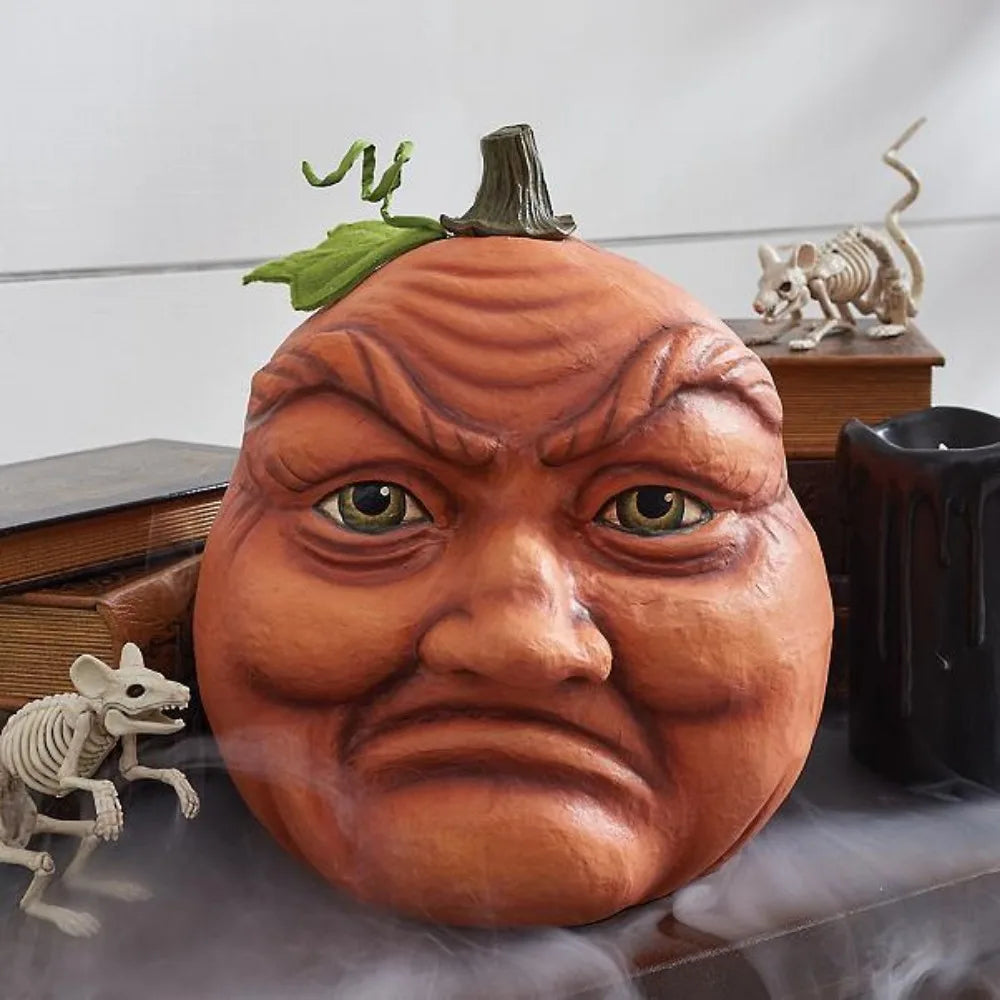 Halloween atmosphere outdoor decoration props Ghost party pumpkin head courtyard venue decoration Indoor garden parts